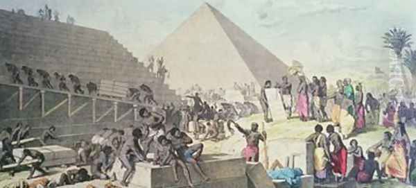 Construction of the Pyramids - view 1