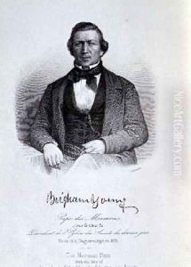 Portrait of Brigham Young 1801-77