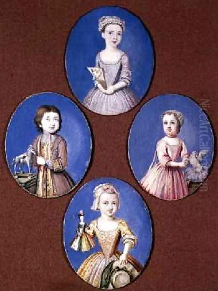 Miniature of the Four Whitmore Children - view 1
