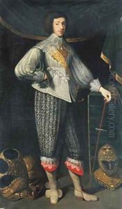 Henri Coiffier-Ruze dEffiat 1620-42 Marquis de Cinq-Mars by Lestang-Parade, Joseph-Leon-Rolland de