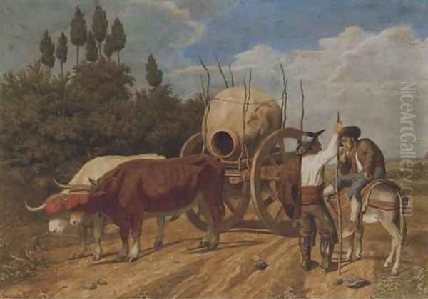 Gossiping by the wayside - view 1