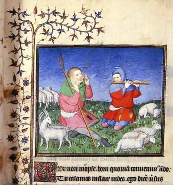 Illustration to Eclogue 5 - view 1