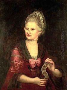 Anna Maria Mozart by Peter Anton Lorenzoni