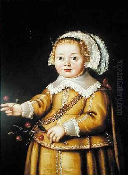 Portrait of Anne Gibson as a Child - view 1