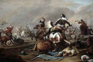 The Clash of the Cavalry by Dirk Langendyk