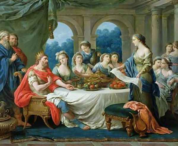 Esther and Ahasuerus - view 1