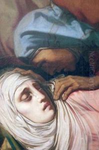 Virgin Mary at the Foot of the Cross by Henri Lehmann