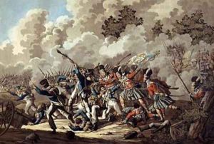 Defeat of the French Guard by the Highlanders