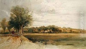 Figures on a Path by Thomas Lound