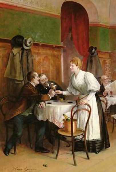 Drinking their health - view 1
