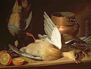 Still Life with Game by Jose Lopez-Enguidanos
