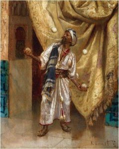 The Juggler by Rudolph Ernst