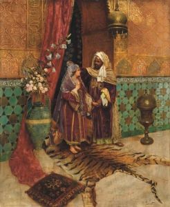 Greeting The Bride by Rudolph Ernst