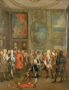 A Noblemans Levee by Marcellus the Elder Laroon