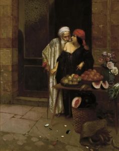 The Orange Seller by Rudolph Ernst