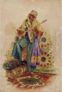 An Arab Musician by Rudolph Ernst