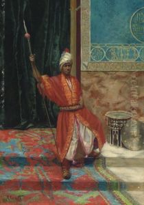 The Sultan's Guard by Rudolph Ernst