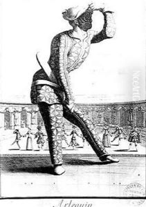 Harlequin by Antoine Le Pautre