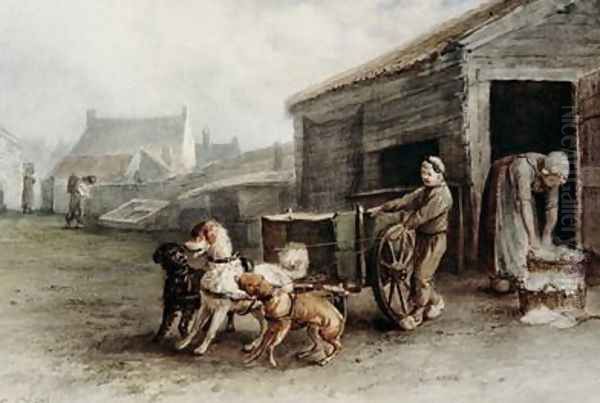 A Dog Cart Holland 1890 - view 1