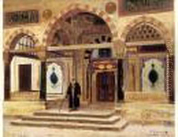 " Musulman A La Sortie De La Mosquee " (circa 1889). - view 1