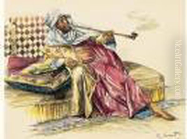 " Le Fumeur D'opium ". - view 1