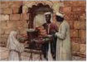 The Street-seller by Rudolph Ernst