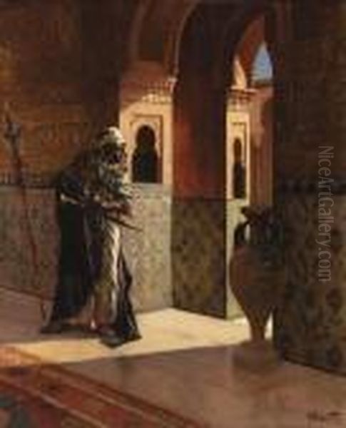 The Moorish Guard, The Alhambra - view 1