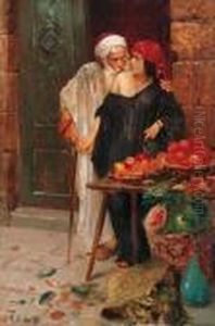 The Old Man And The Merchant by Rudolph Ernst