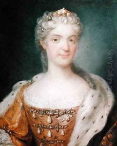 Portrait of Marie Leczinska 1703-68 Queen of France by Gustav Lundberg