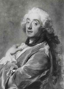 Portrait of Francois Boucher 1703-70 1741 by Gustav Lundberg