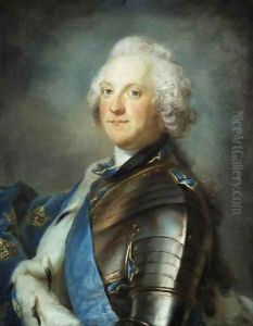 Portrait of Adolf Frederick, King of Sweden by Gustav Lundberg