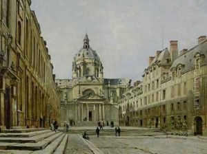 The Courtyard of the Old Sorbonne