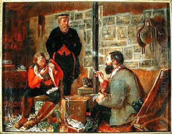 Study for a Welcome Arrival 1854-55 - view 1