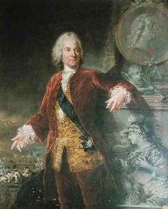 Germain Pichault de la Martiniere 1697-1783 by Francois Adrien Grasognon Latinville
