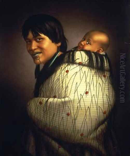 Ana Rupene and child 1880 - view 1