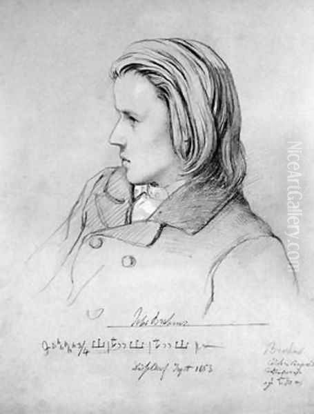 Johannes Brahms 1833-97 - view 1