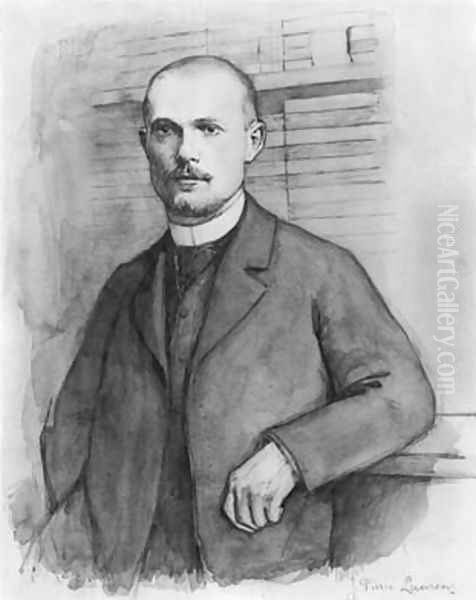 Portrait of Charles Peguy - view 1