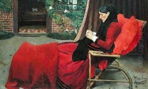 Portrait of My Mother by Jean-Pierre Laurens