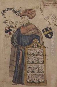 John Gedney in the Robes of the City Alderman by Roger Leigh