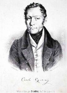 Carl Czerny 1791-1857 by Lallemand, Hippolyte