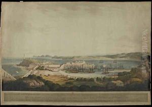 South View of Corunna from the Heights near the Convent of St Margaret by Lee, Francis