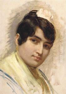 A Spanish beauty by Edwin Longsden Long
