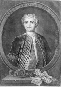 Portrait of Carlo Broschi Farinelli 1705-82