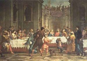 Wedding Feast at Cana by Bartolomeo Litterini