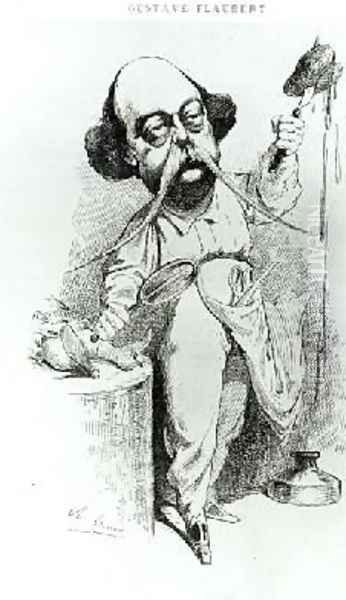 Gustave Flaubert 1821-80 Dissecting Madame Bovary - view 1