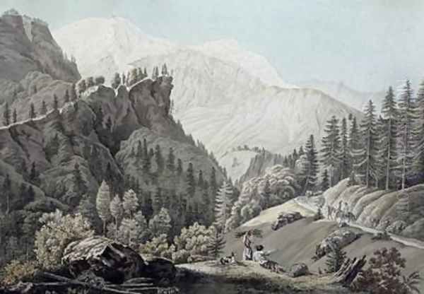 View of the Chamonix Valley 1789 - view 1