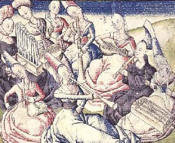 Group of Lady Musicians - view 1