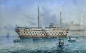 Hibernia Off Fort St Angelo by Gaetano Esposito