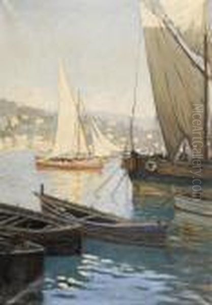 Schiffe In Einem Hafen. - view 1