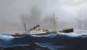 Spanischer Dampfer "puertoriqueno"